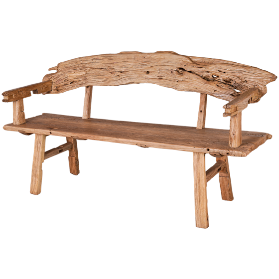 木质侘寂风长椅三人沙发长凳靠背椅老门板家具实木家具仿古椅子唐人居晋作仿古家具艺术家具创意家具民宿家具收藏品