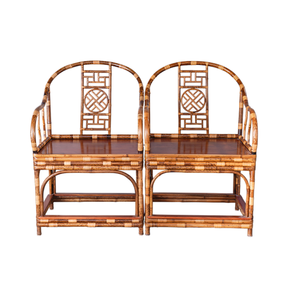 竹3-0竹器湘妃竹斑竹明式圈椅竹椅竹圈椅唐人居晋作仿古家具艺术家具创意家具民宿家具收藏品