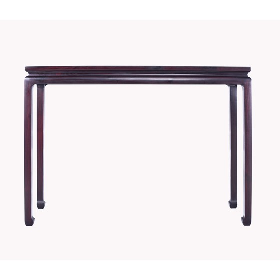 明式马蹄腿束腰小条桌明式家具晋作家具唐人居家具红木家具国家级非遗收藏品艺术品