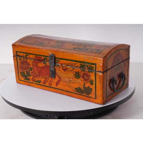 16-0木盒漆盒漆箱百宝盒收纳民俗老物件复古装饰怀旧摆设空间陈设器物之美